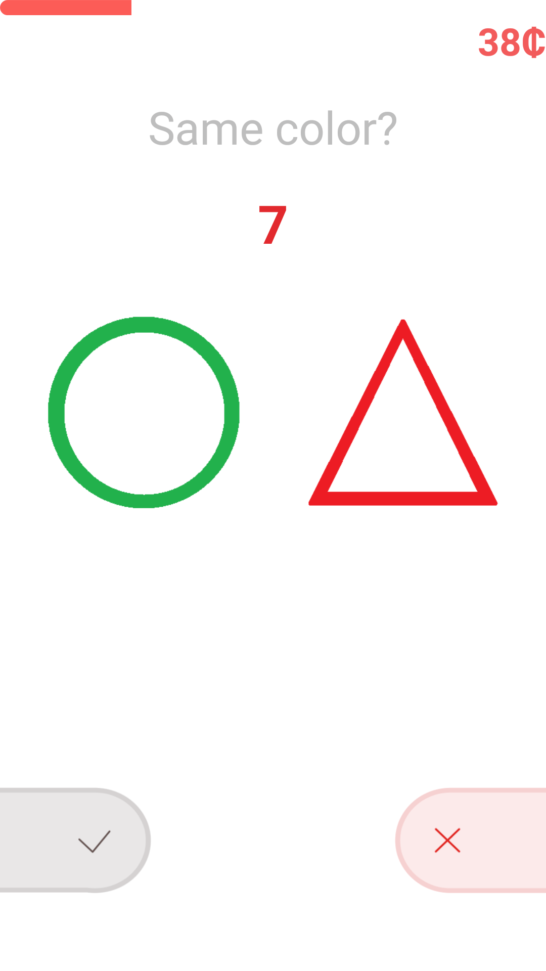 Color Match — round results