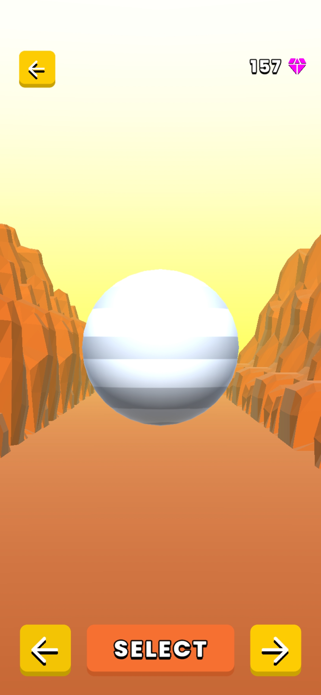Desert Jump — increasing difficulty